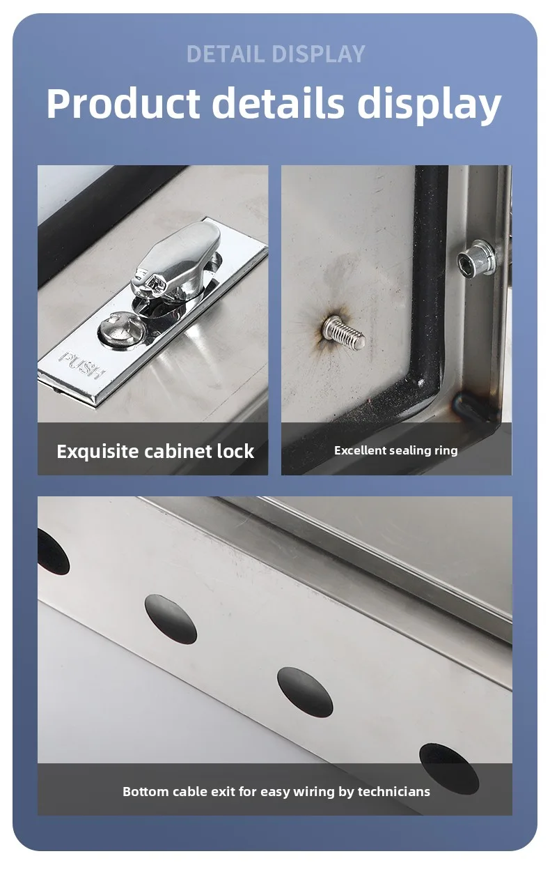 Stainless Steel Outdoor Photovoltaic Box